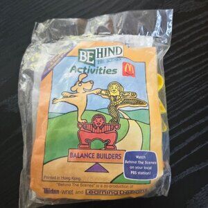 Vintage / Sealed McDonalds 1992 Balance Builders / Behind the Scenes